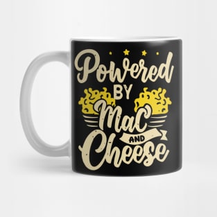 Powered By Mac And Cheese Mug